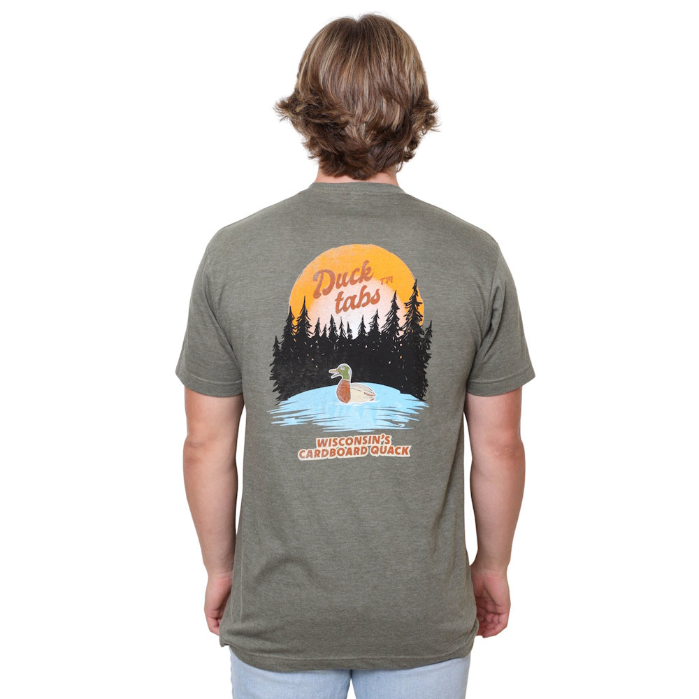Ducktabs Green Sunset (back) Shirt