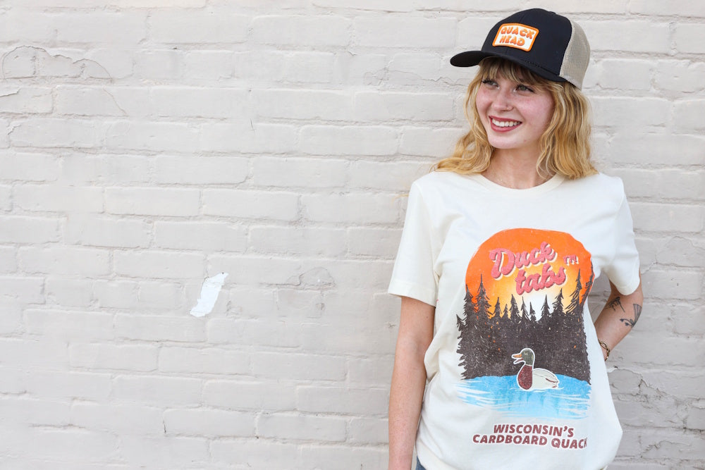 Ducktabs Cardboard Quack Pulltabs T-Shirt Beige