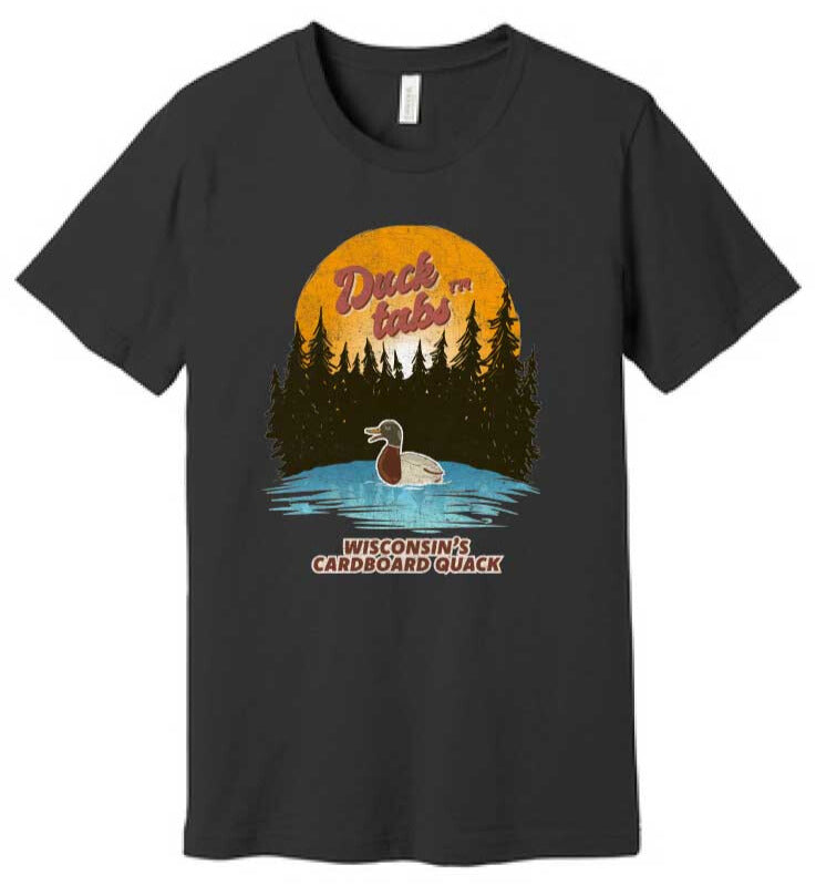 Ducktabs Cardboard Quack Pulltabs T-Shirt Black