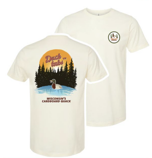 Ducktabs White Sunset (back) Shirt