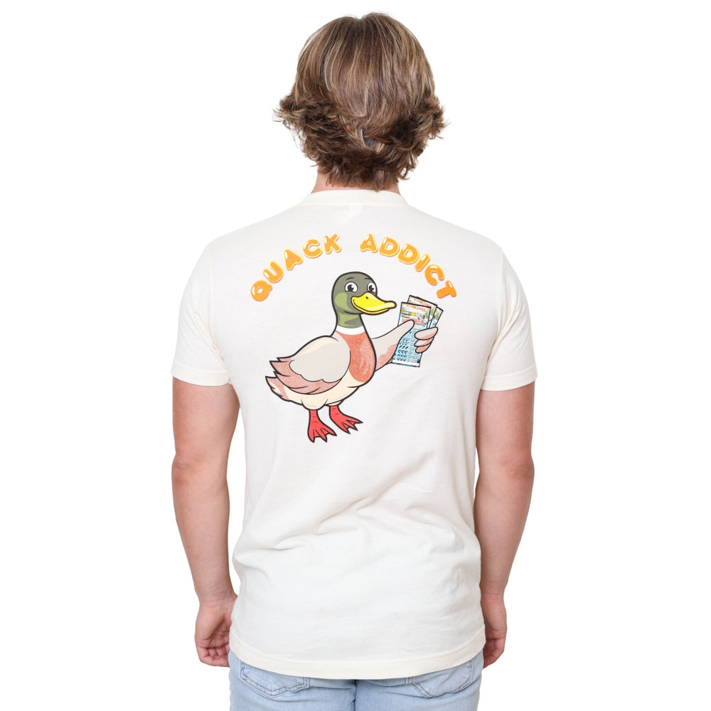 Ducktabs White Quack Addict Shirt