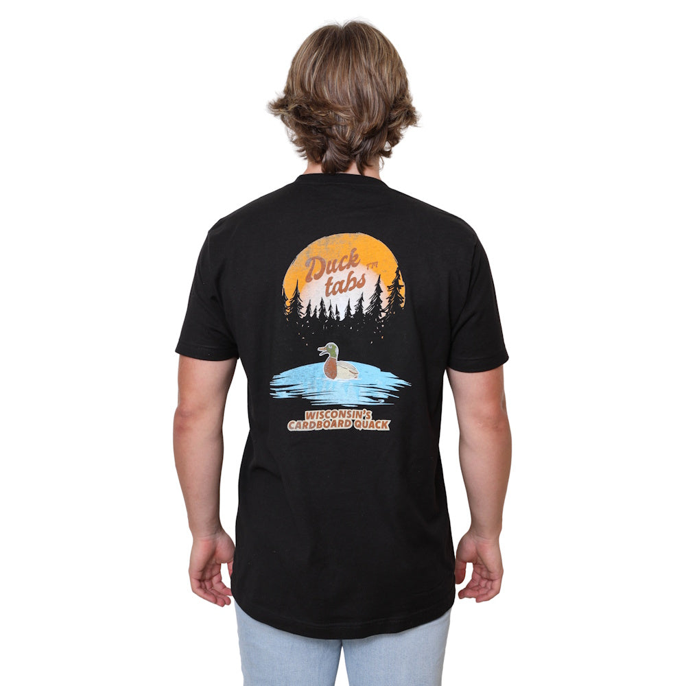 Ducktabs Black Sunset (back) Shirt