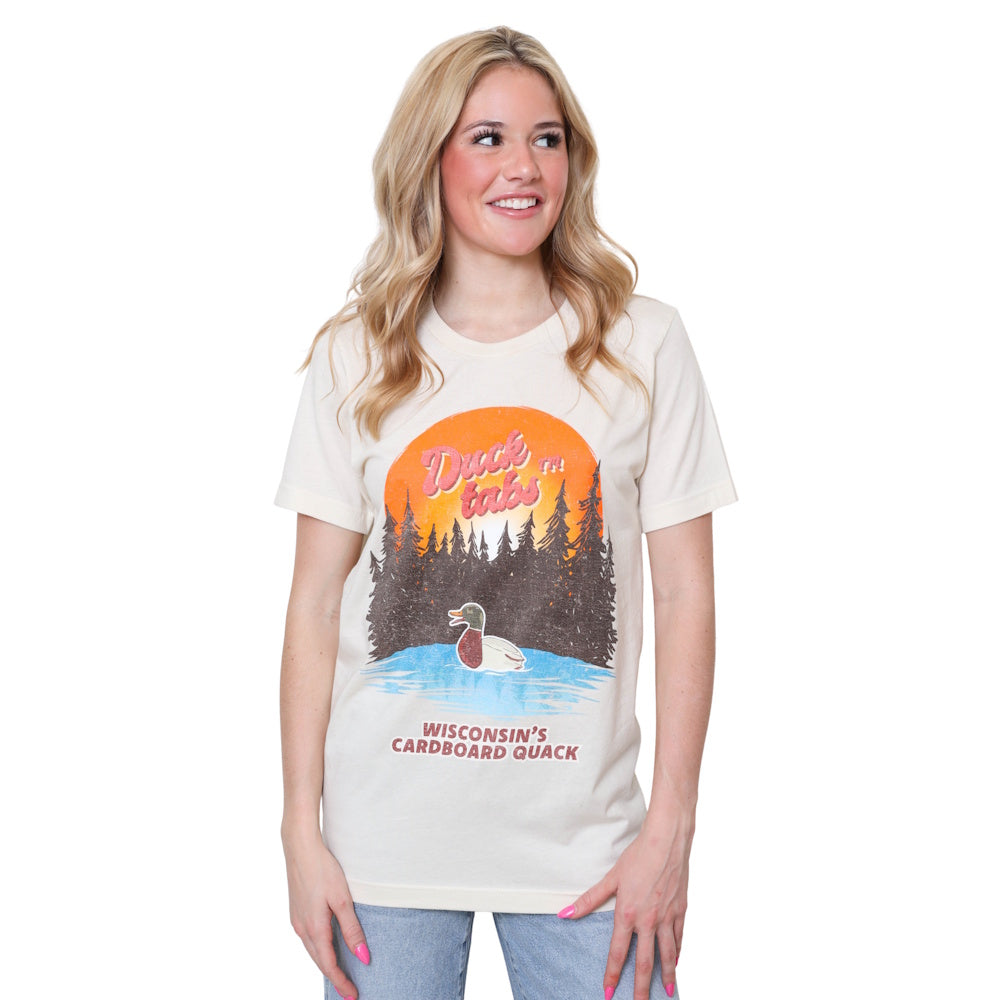 Ducktabs Cardboard Quack Pulltabs T-Shirt Beige