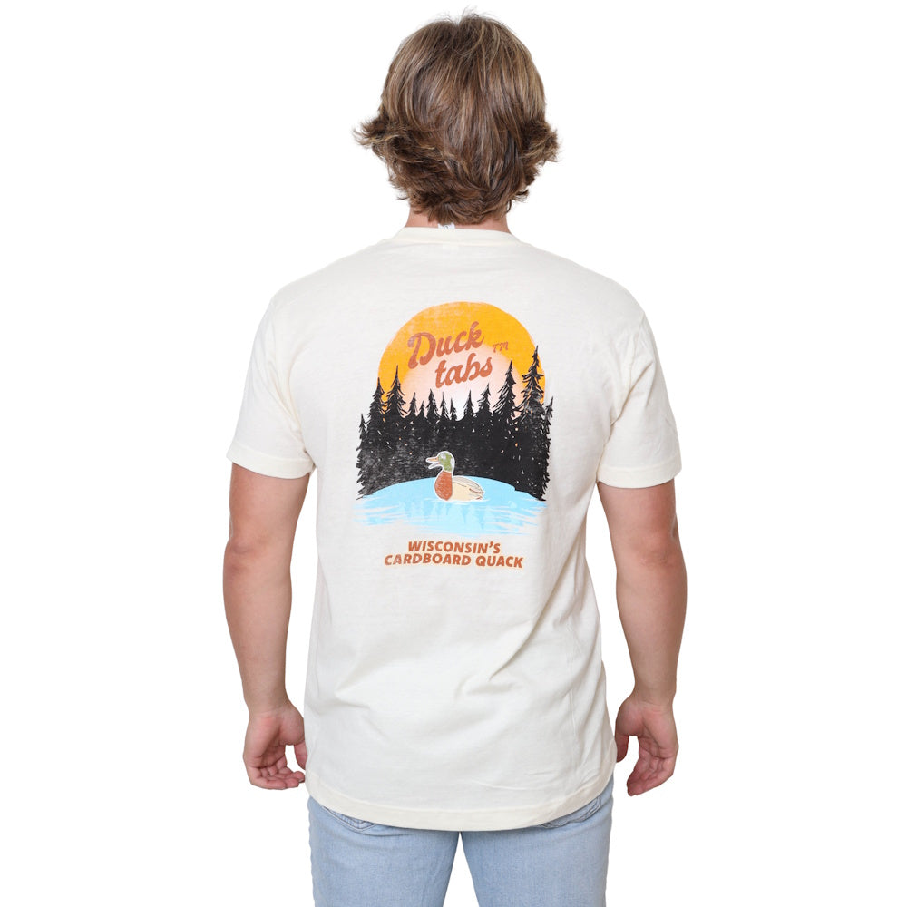 Ducktabs White Sunset (back) Shirt