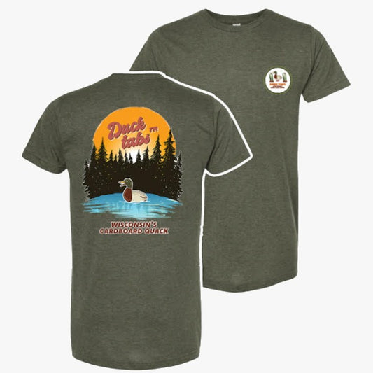 Ducktabs Green Sunset (back) Shirt