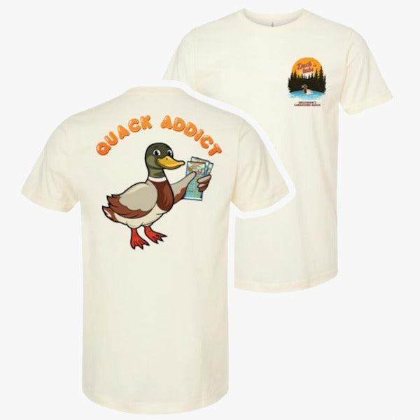 Ducktabs White Quack Addict Shirt